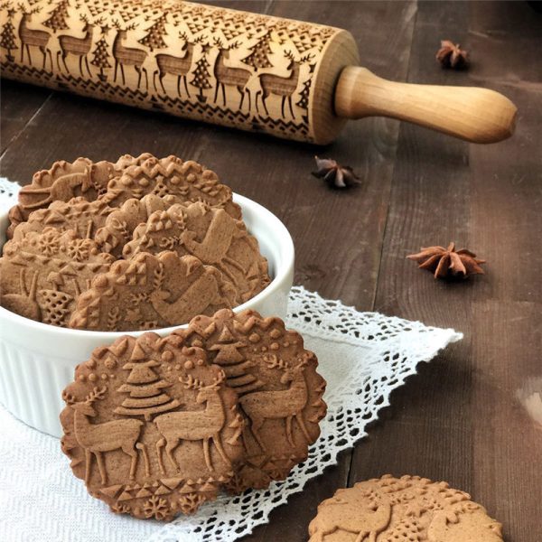 【?EARLY CHRISTMAS SALE?】Holiday Rolling Pins Sale